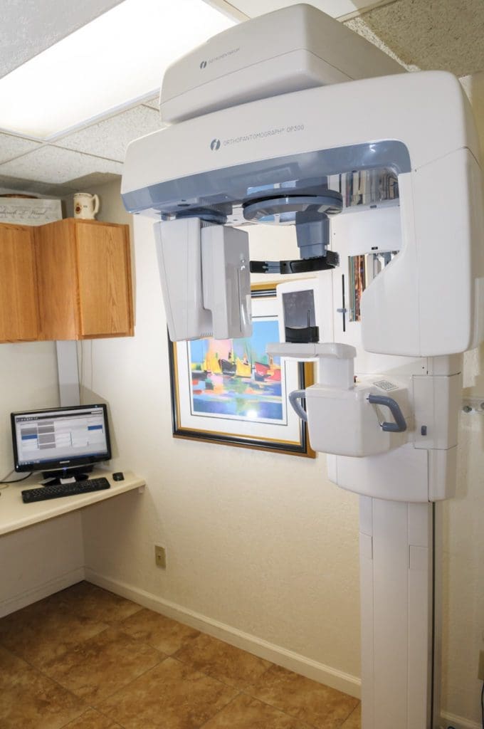 Inside the clinic of Wood Family Dentistry